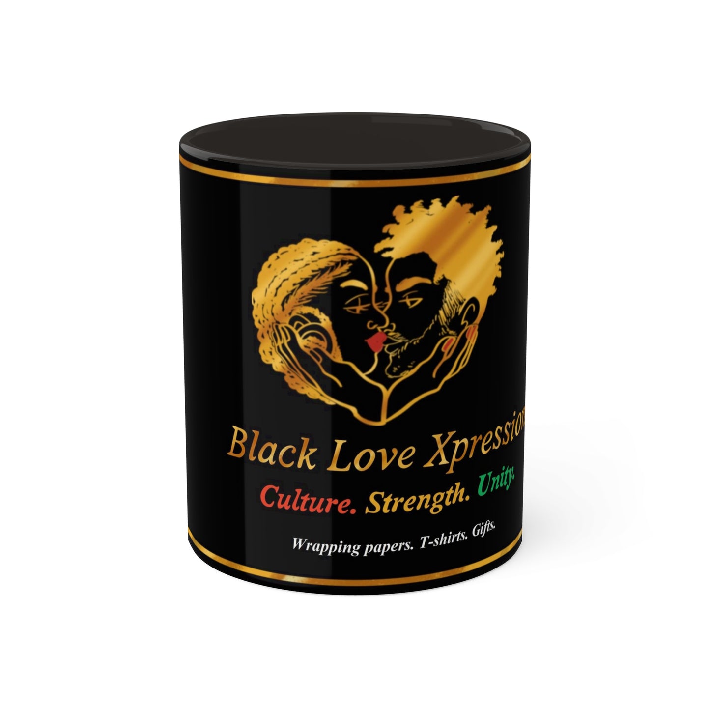 Black Love Xpressions Colorful Mugs, 11oz