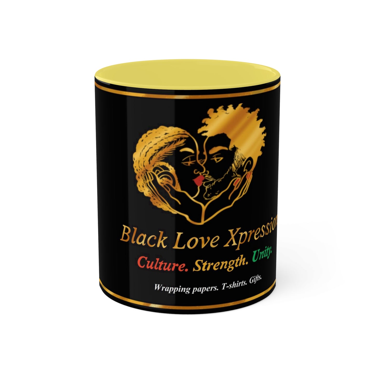 Black Love Xpressions Colorful Mugs, 11oz