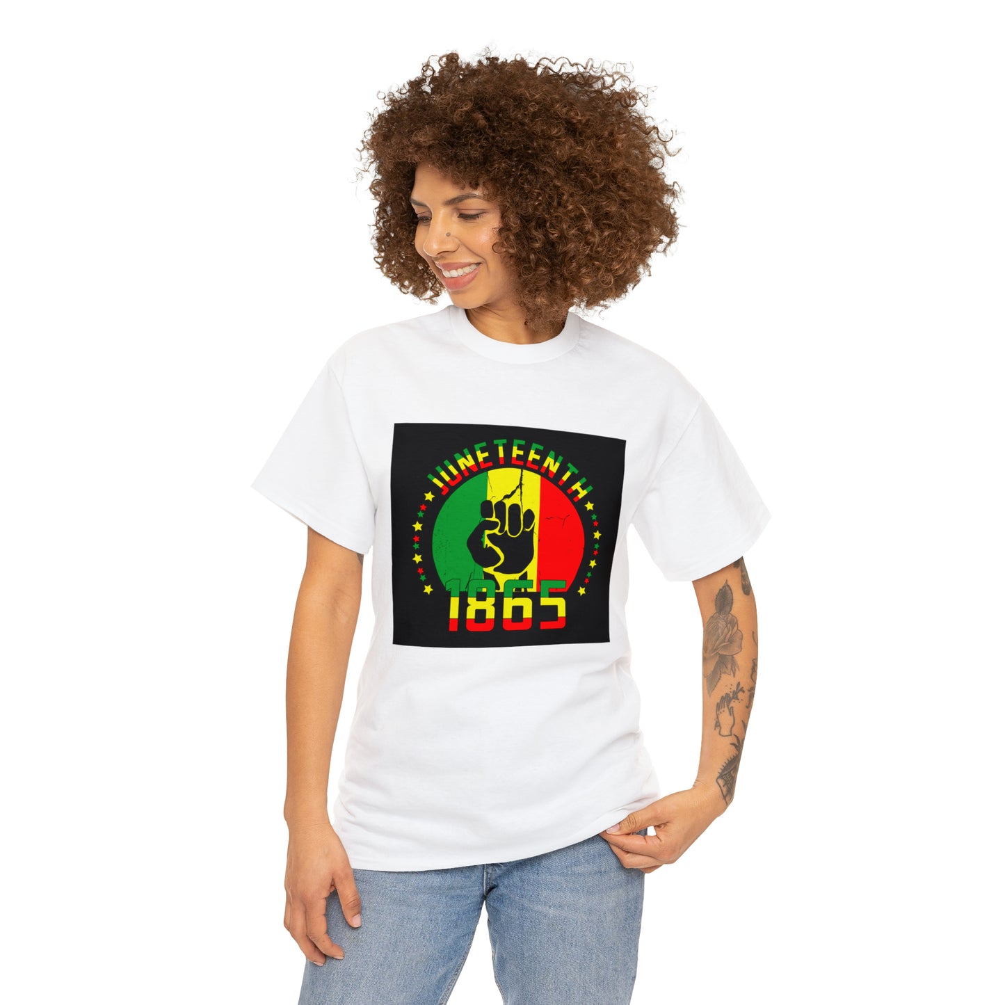 Juneteenth 1865 Unisex Heavy Cotton Tee