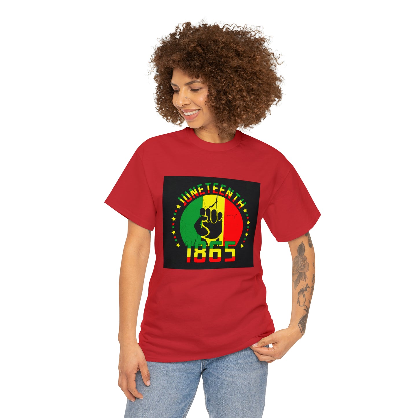 Juneteenth 1865 Unisex Heavy Cotton Tee