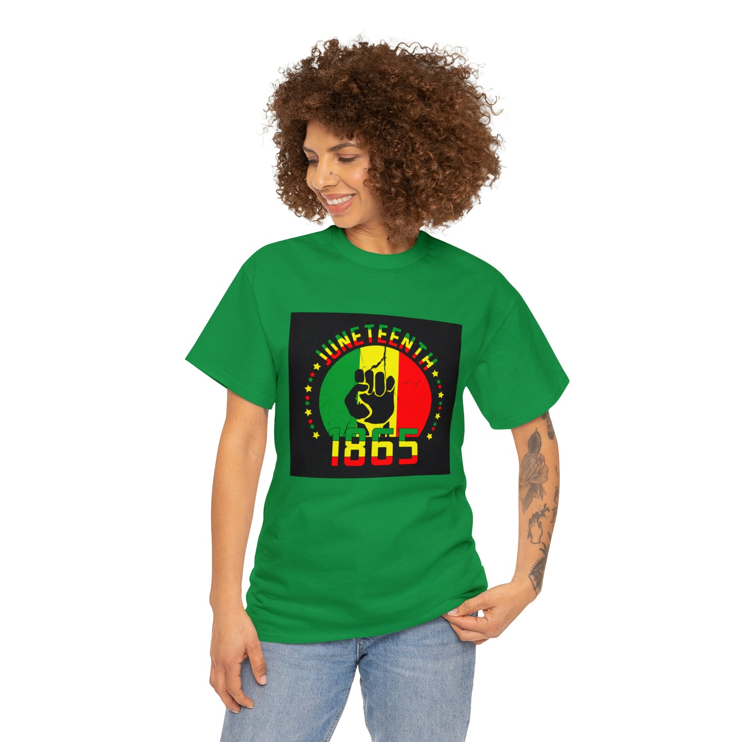 Juneteenth 1865 Unisex Heavy Cotton Tee