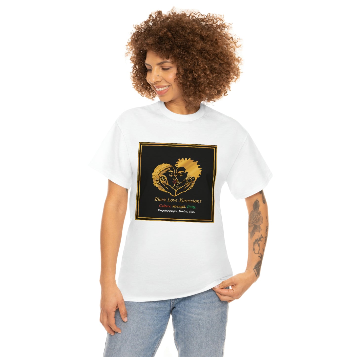 Black Love Xpressions Unisex Heavy Cotton Tee