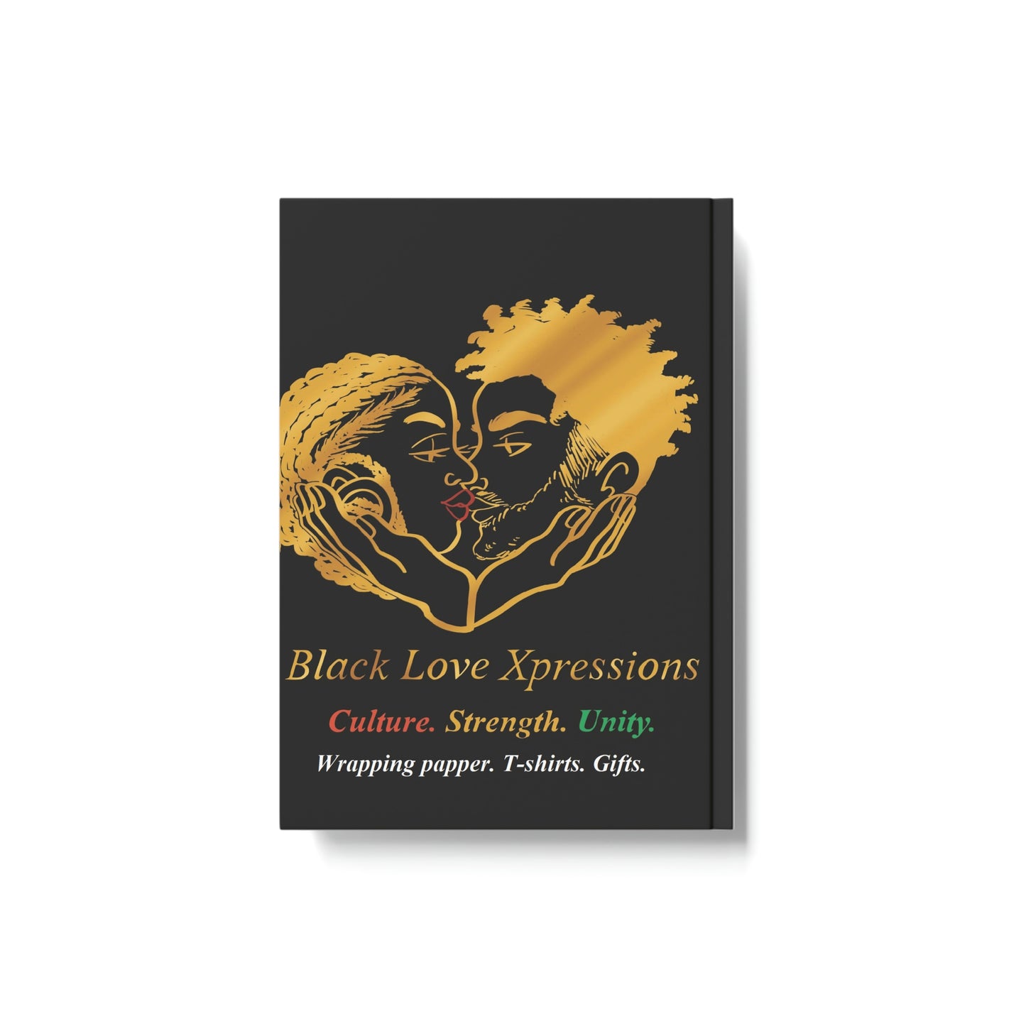 Black Love Xpressions Hard Backed Journal