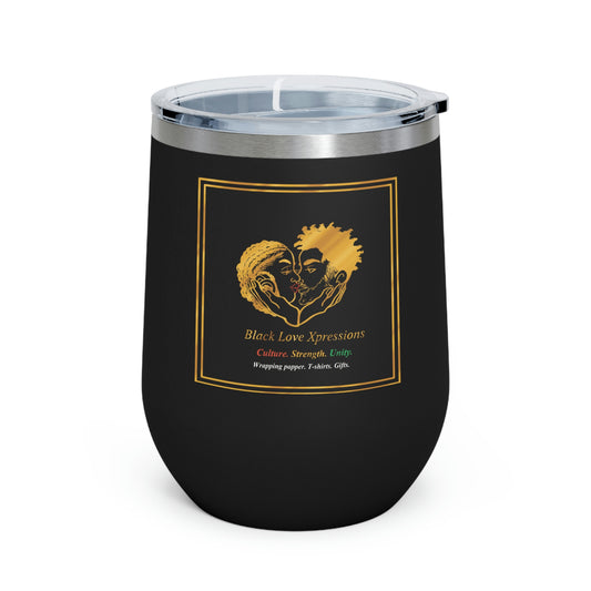 Black Love Xpressions 12oz Insulated Wine Tumbler