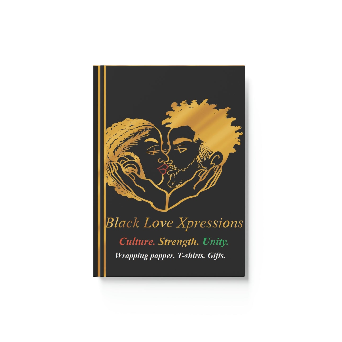 Black Love Xpressions Hard Backed Journal