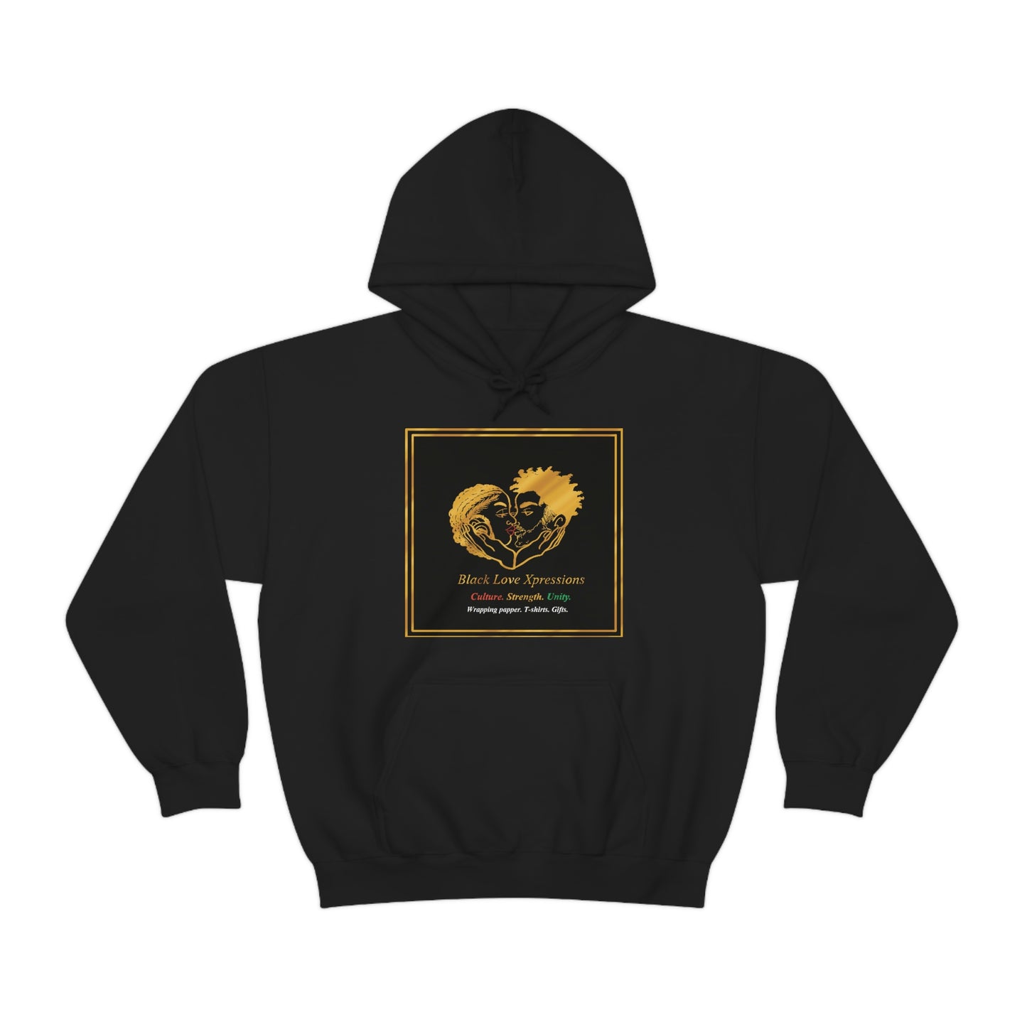 Black Love Xpressions Unisex Heavy Blend™ Hooded Sweatshirt