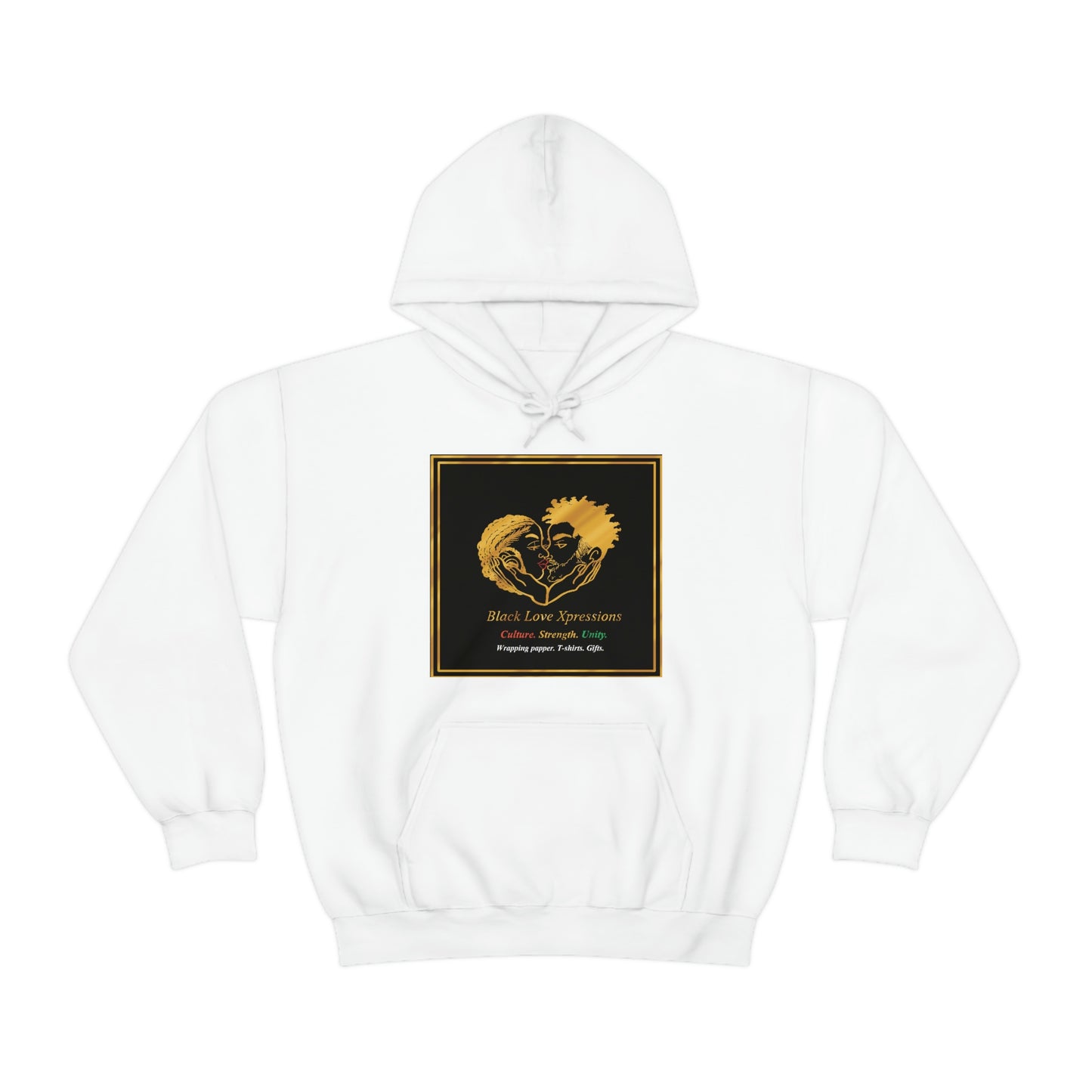 Black Love Xpressions Unisex Heavy Blend™ Hooded Sweatshirt