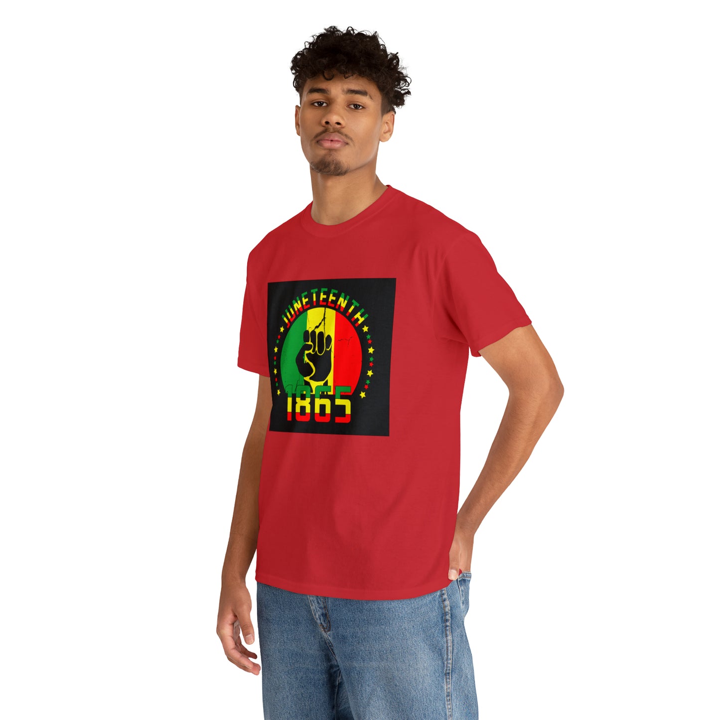 Juneteenth 1865 Unisex Heavy Cotton Tee