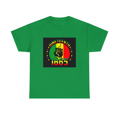 Juneteenth 1865 Unisex Heavy Cotton Tee