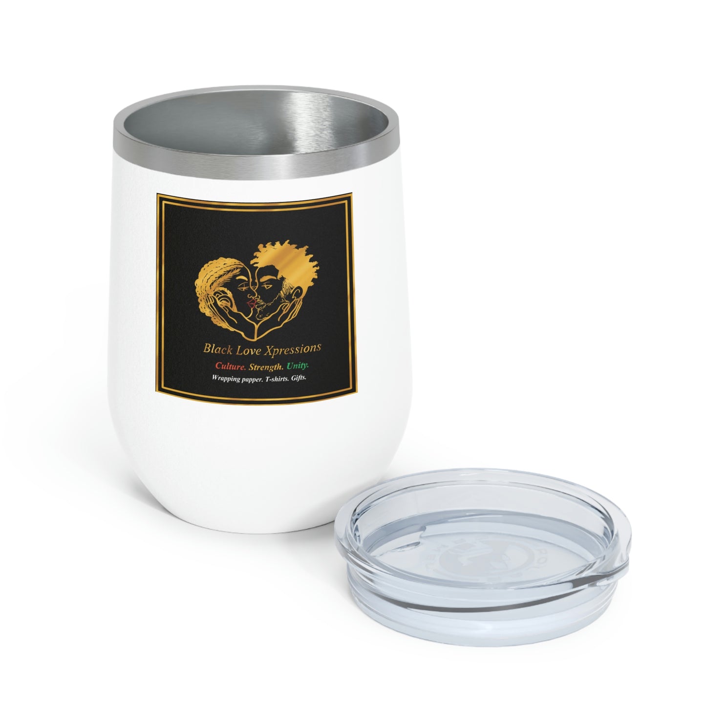 Black Love Xpressions 12oz Insulated Wine Tumbler