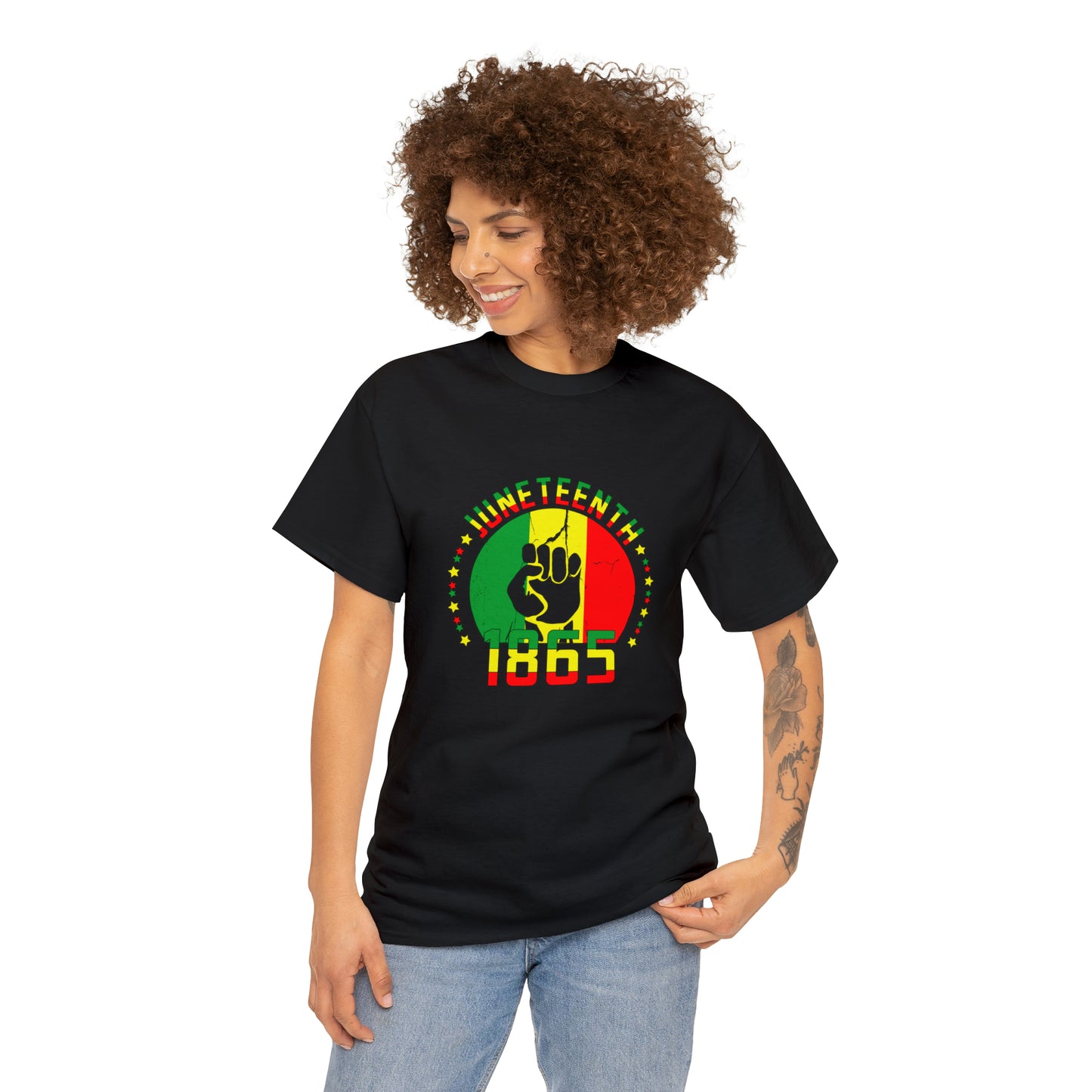 Juneteenth 1865 Unisex Heavy Cotton Tee