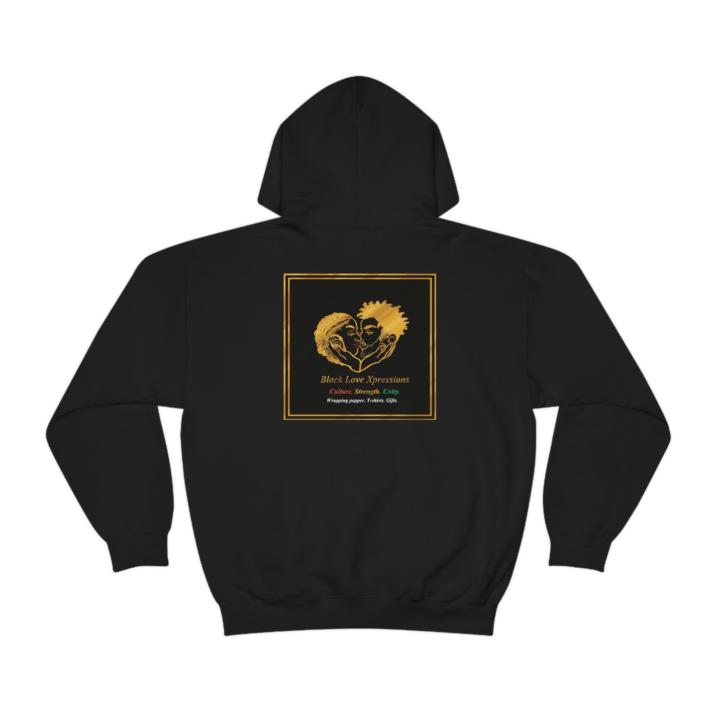 Black Love Xpressions Unisex Heavy Blend™ Hooded Sweatshirt