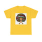 Juneteenth Afro Lady Unisex Heavy Cotton Tee