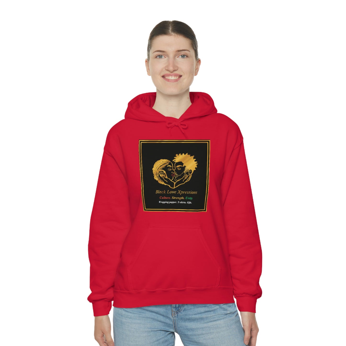 Black Love Xpressions Unisex Heavy Blend™ Hooded Sweatshirt