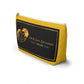 Black Love Xpressions Accessory Pouch w T-bottom w/ Gold background